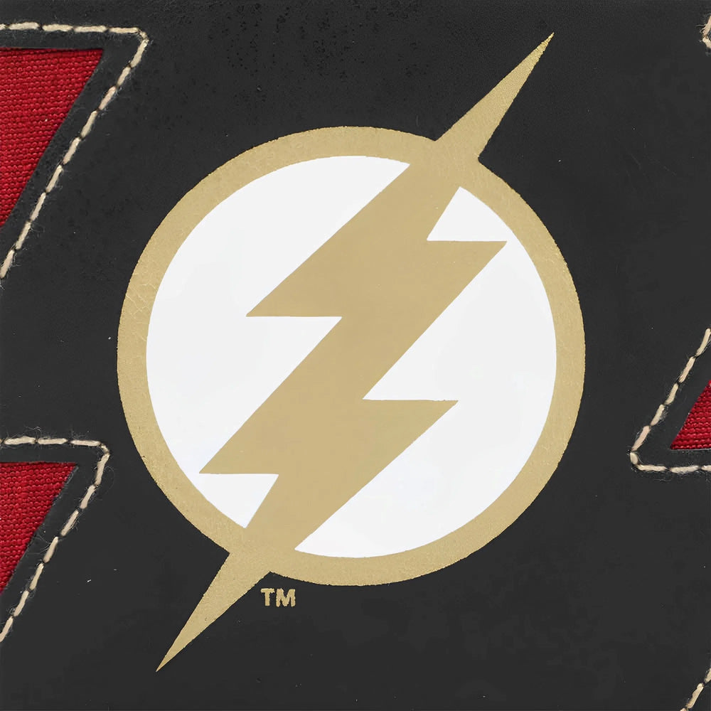 DC Comics: "The Flash" Worlds Collide - Lightning Bolt Symbol Wallet (Bi-fold) - Bioworld