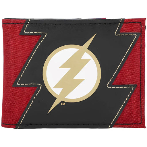 DC Comics: "The Flash" Worlds Collide - Lightning Bolt Symbol Wallet (Bi-fold) - Bioworld