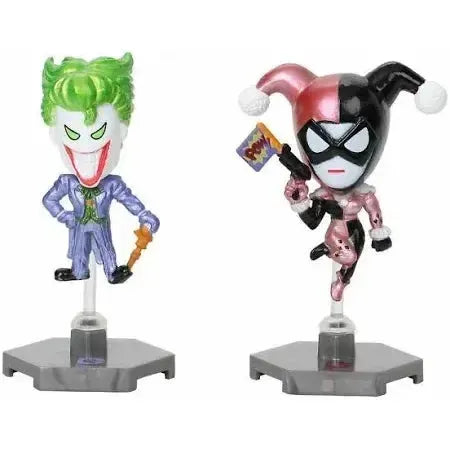 DC Comics - The Joker and Harley Quinn Mini Figures Collector Set - Blip Toys - San Diego Comic-Con 2015 (SDCC) Exclusive