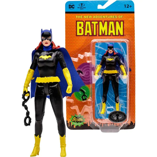 DC Comics [The New Adventures of Batman] - Retro Black Outfit Batgirl Action Figure (5.75") - McFarlane Toys - McFarlane Platinum Edition