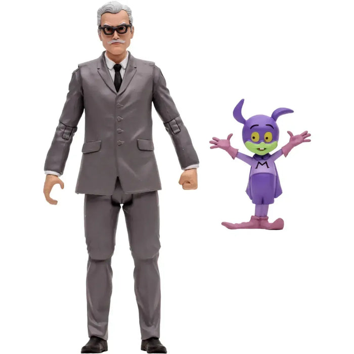 DC Comics [The New Adventures of Batman] - Retro Commissioner Gordon & Bat-Mite Action Figure Set - McFarlane Toys