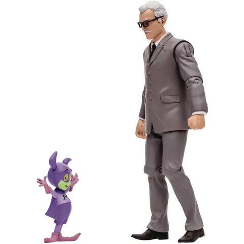 DC Comics [The New Adventures of Batman] - Retro Commissioner Gordon & Bat-Mite Action Figure Set - McFarlane Toys