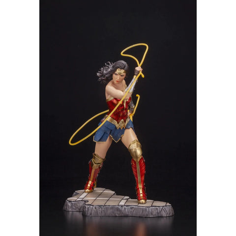 DC Comics [Wonder Woman 1984] - Gal Gadot Wonder Woman with Lasso of Truth Statue Figure (1:6 Scale) - Kotobukiya - ArtFX Series