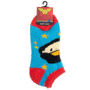 DC Comics: Wonder Woman - Chibi Fuzzy Ankle Socks (Chenille) - Bioworld