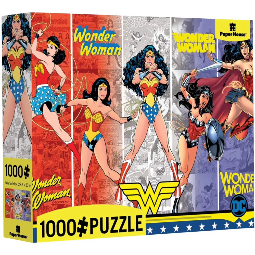 DC Comics - Wonder Woman Different Generations Puzzle (1000 Pieces) - Paper House Productions