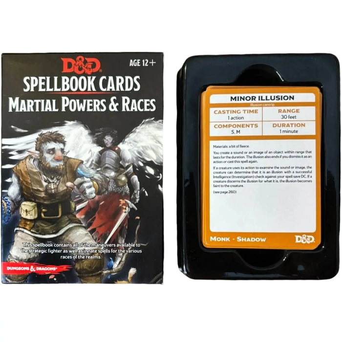 D&D Spellbook Cards: Martial Powers & Races - Card Game Expansion - Gale Force 9