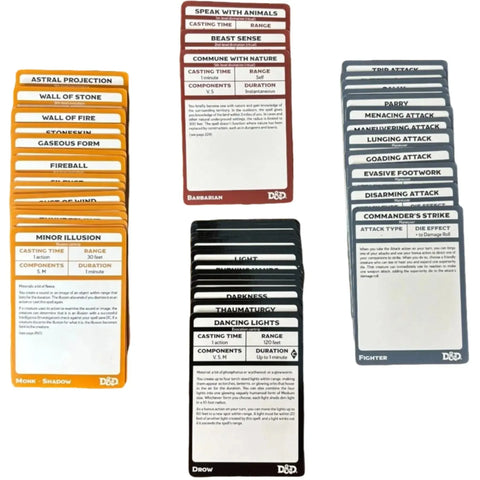 D&D Spellbook Cards: Martial Powers & Races - Card Game Expansion - Gale Force 9 - Image 4