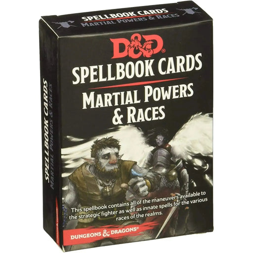 D&D Spellbook Cards: Martial Powers & Races - Card Game Expansion - Gale Force 9
