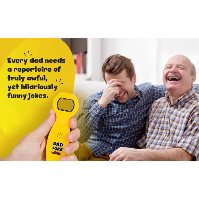 Dad Joke Bottle Opener | Funny Dad Jokes Gift for Dad | Fathers Day Gifts, Dad Birthday Gift from Daughter Son | Gag Gifts for Men, White Elephant Gifts for Adults