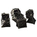 Dagger of Venom Dice Set (7 Dice, Polyhedral, Metal) - Game Master Dice
