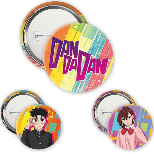 Dan Da Dan - Badge Pack - Momo & Okarun X4 - ABYstyle