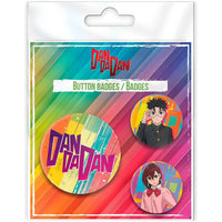 Dan Da Dan - Badge Pack - Momo & Okarun X4 - ABYstyle