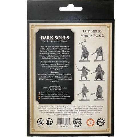 Dark Souls: The Roleplaying Game [Unkindled Heroes Pack 2] - Roleplaying Game Expansion - Steamforged Games