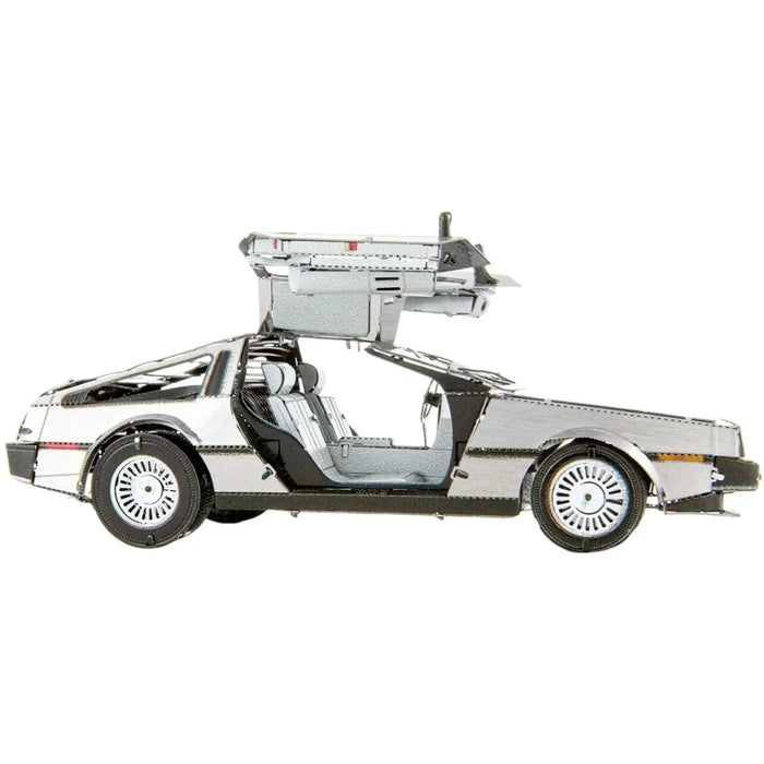 DeLorean DMC-12 Car 3D Figure Model Kit (Steel, Hard Difficulty) - Fascinations - Metal Earth Series - (2023)