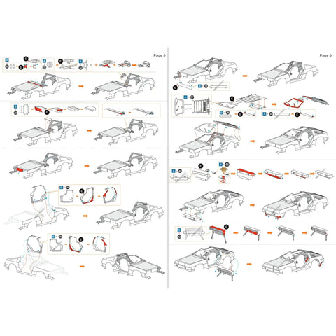 DeLorean DMC-12 Car 3D Figure Model Kit (Steel, Hard Difficulty) - Fascinations - Metal Earth Series - (2023) - Image 9