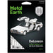 DeLorean DMC-12 Car 3D Figure Model Kit (Steel, Hard Difficulty) - Fascinations - Metal Earth Series - (2023)