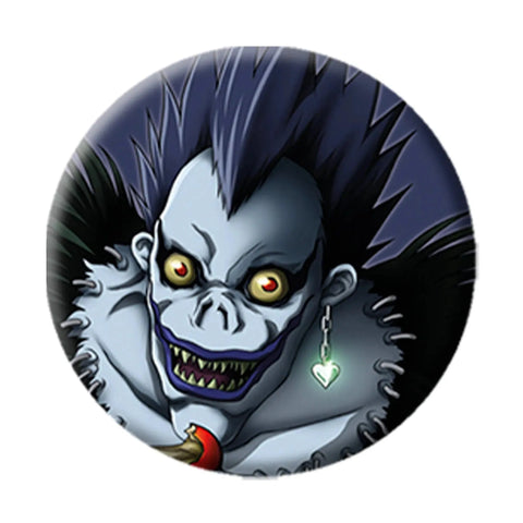 Death Note - Characters & Symbols Pin Badge Set (6-Pack) - ABYstyle