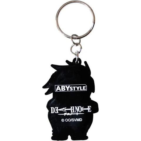 Death Note - Chibi “L” with Apple Keychain (PVC) - ABYstyle