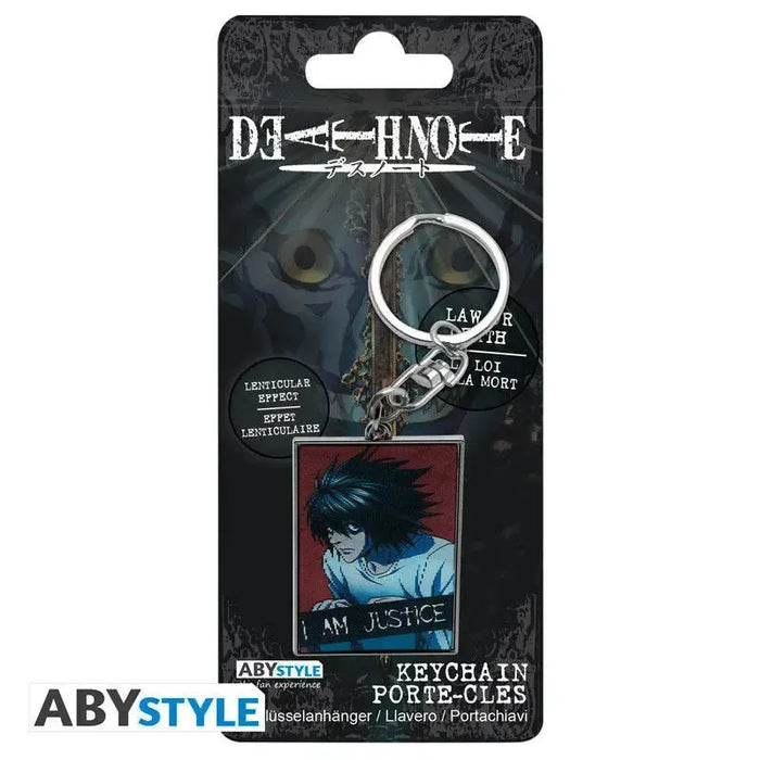 Death Note - Justice X4 Lenticular Keychain - ABYstyle