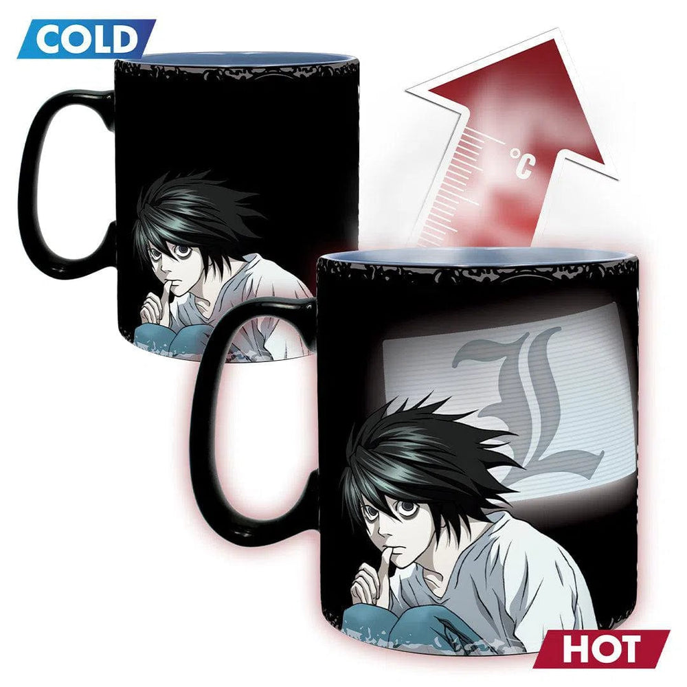 Death Note - Kira & L Magic Ceramic Mug - ABYstyle