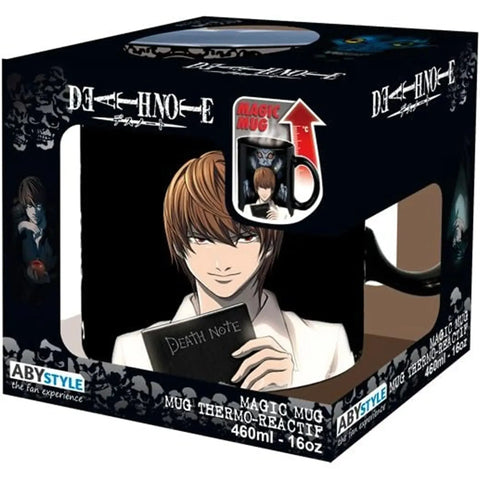Death Note - Kira & L Magic Heat-Change Mug (Ceramic, 16 oz.) - ABYstyle - Image 1