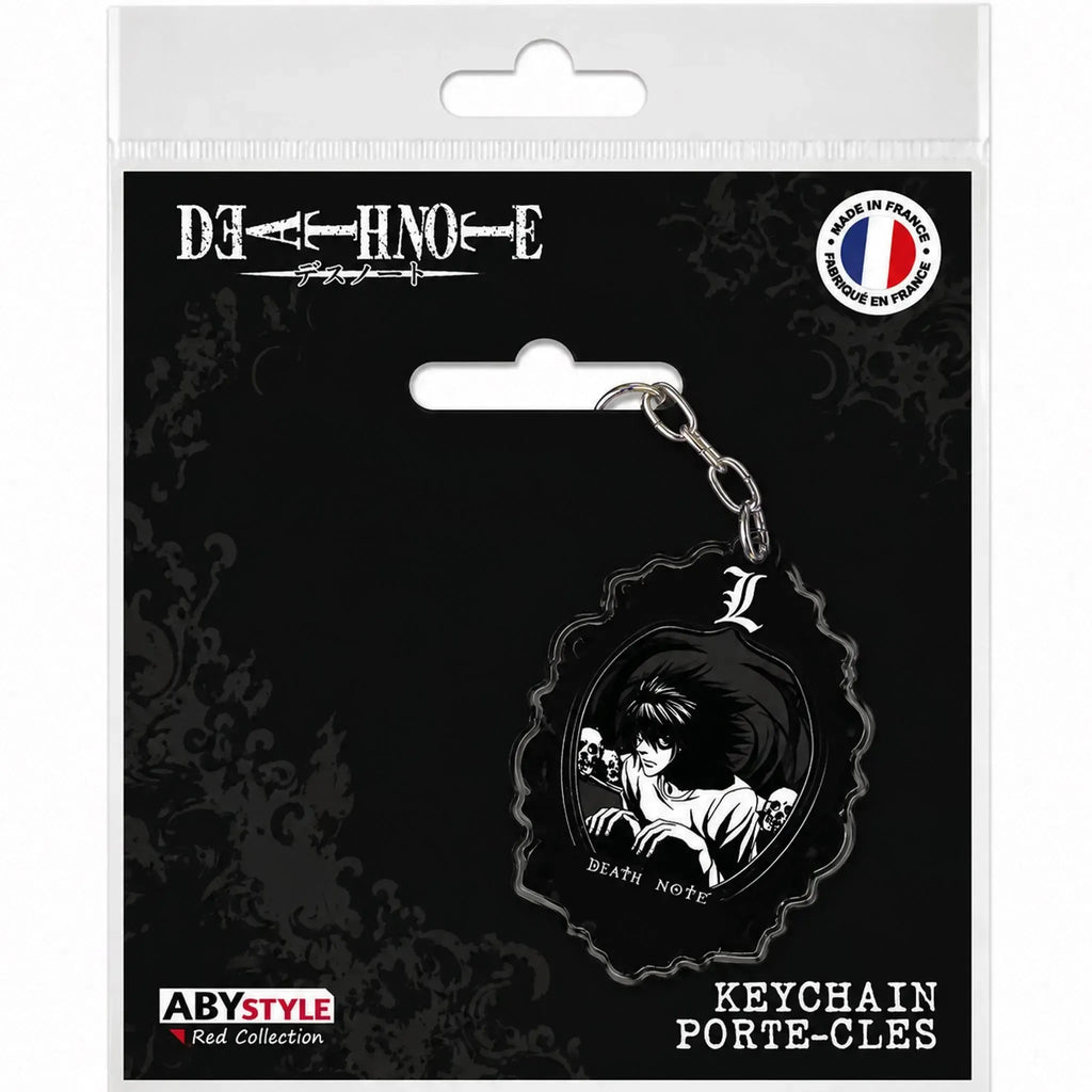 Death Note L Acrylic Keychain Anime Accessory by ABYstyle — Poggers