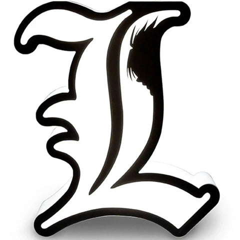 Death Note - L Logo Decorative Portable LED Wall Lamp - ABYstyle - Image 2