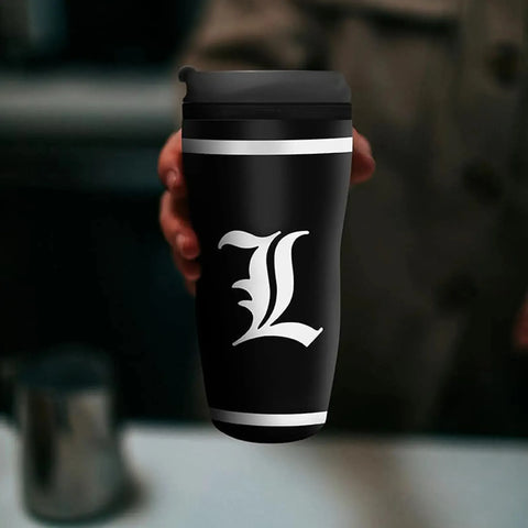 Death Note - L Logo Travel Mug (12 oz.) - ABYstyle - (2021) - Image 2