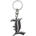 Death Note - "L" Symbol 3D Keychain (Metal) - ABYstyle