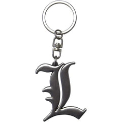 Death Note - "L" Symbol 3D Keychain (Metal) - ABYstyle