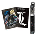 Death Note - L Symbol & Characters Boxed Poster Set (20.5"x15") - ABYstyle