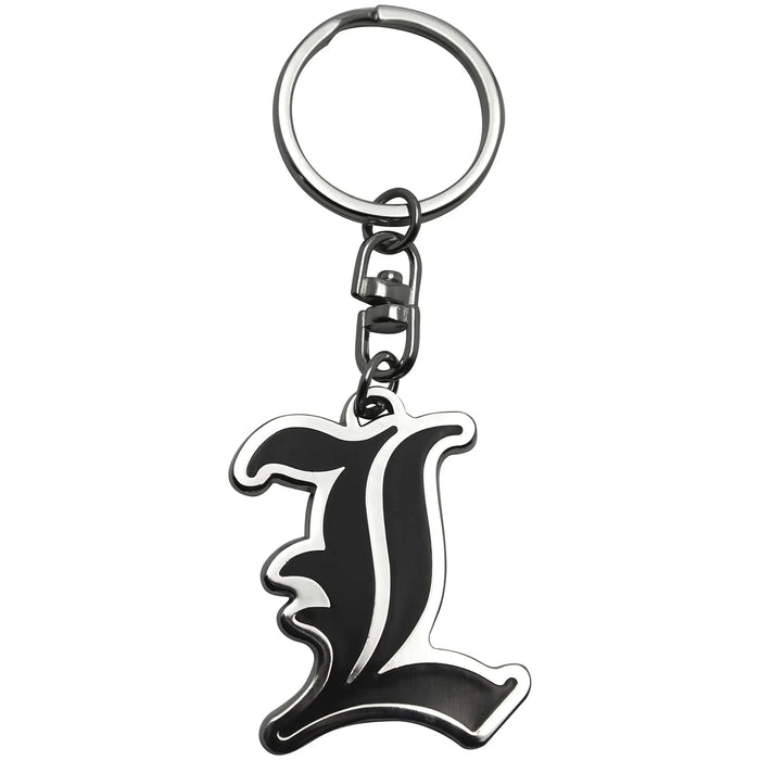 Death Note - L Symbol Keychain (Metal) - ABYstyle
