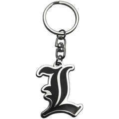 Death Note - L Symbol Keychain (Metal) - ABYstyle