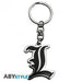 Death Note - L Symbol Keychain (Metal) - ABYstyle