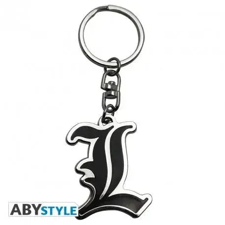 Death Note - L Symbol Keychain (Metal) - ABYstyle - Image 4