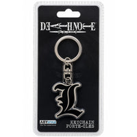 Death Note - L Symbol Keychain (Metal) - ABYstyle