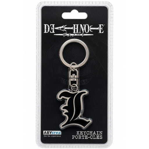Death Note - L Symbol Keychain (Metal) - ABYstyle