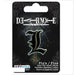 Death Note - "L" Symbol Pin Badge (1.25", Metal) - ABYstyle