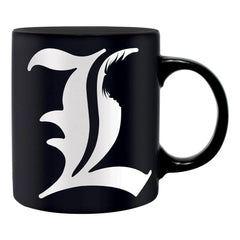 Death Note - L & The Notebook Rules Ceramic Mug (11 oz.) - ABYstyle