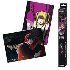 Death Note - L vs Light & Misa Boxed Poster Set (20.5