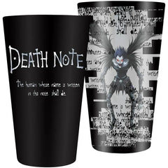 Death Note - Ryuk & Death Note Rules Drinking Glass (13.5 oz.) - ABYstyle