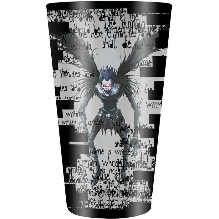 Death Note - Ryuk & Death Note Rules Drinking Glass (13.5 oz.) - ABYstyle
