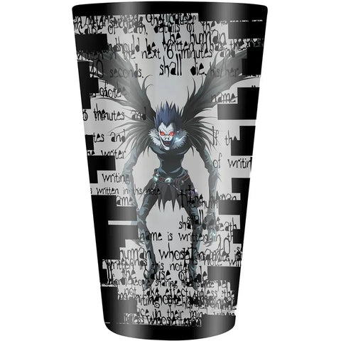 Death Note - Ryuk & Death Note Rules Drinking Glass (13.5 oz.) - ABYstyle