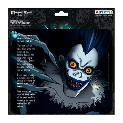 Death Note - Ryuk & The Death Note Rules Mousepad (9.25