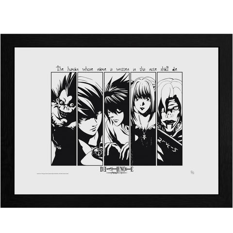 Death Note - Usual Suspects Framed Print - ABYstyle - Image 1