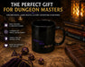 "Definetly Not A Mimic" Magic Heat-Change Mug for Tabletop Gamers, Dungeon Masters & Nerds (Ceramic, 11 oz.) - Adventurer's Forge