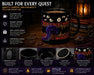 "Definetly Not A Mimic" Magic Heat-Change Mug for Tabletop Gamers, Dungeon Masters & Nerds (Ceramic, 11 oz.) - Adventurer's Forge