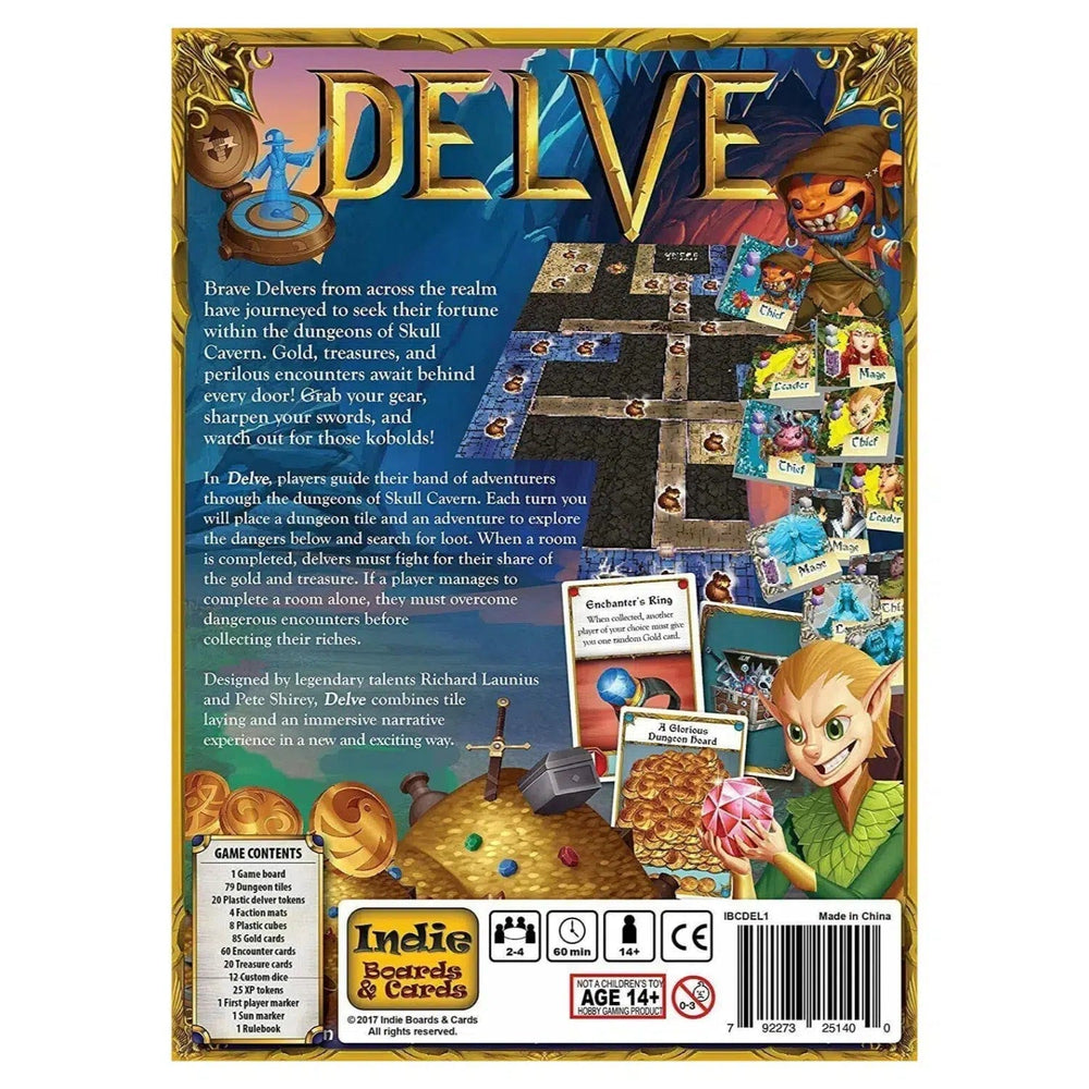 Delve - Board Game - Indie Boards & Cards