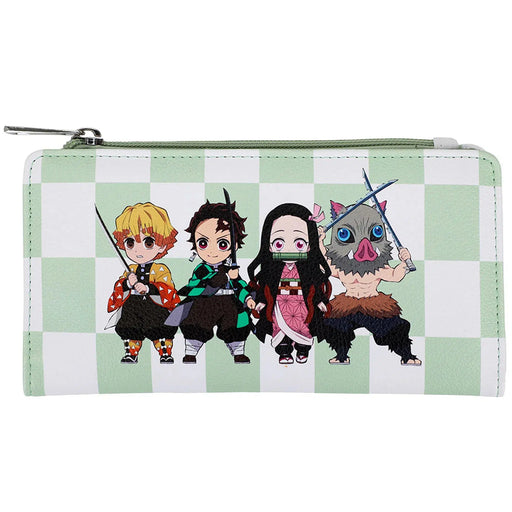 Demon Slayer - Chibi Zenitsu, Tanjiro, Nezuko, & Inosuke Wallet (Bi-Fold) - Bioworld