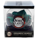 Demon Slayer - Christmas Ornament, Sticker & Crew Sock Gift Box Set - Culturefly